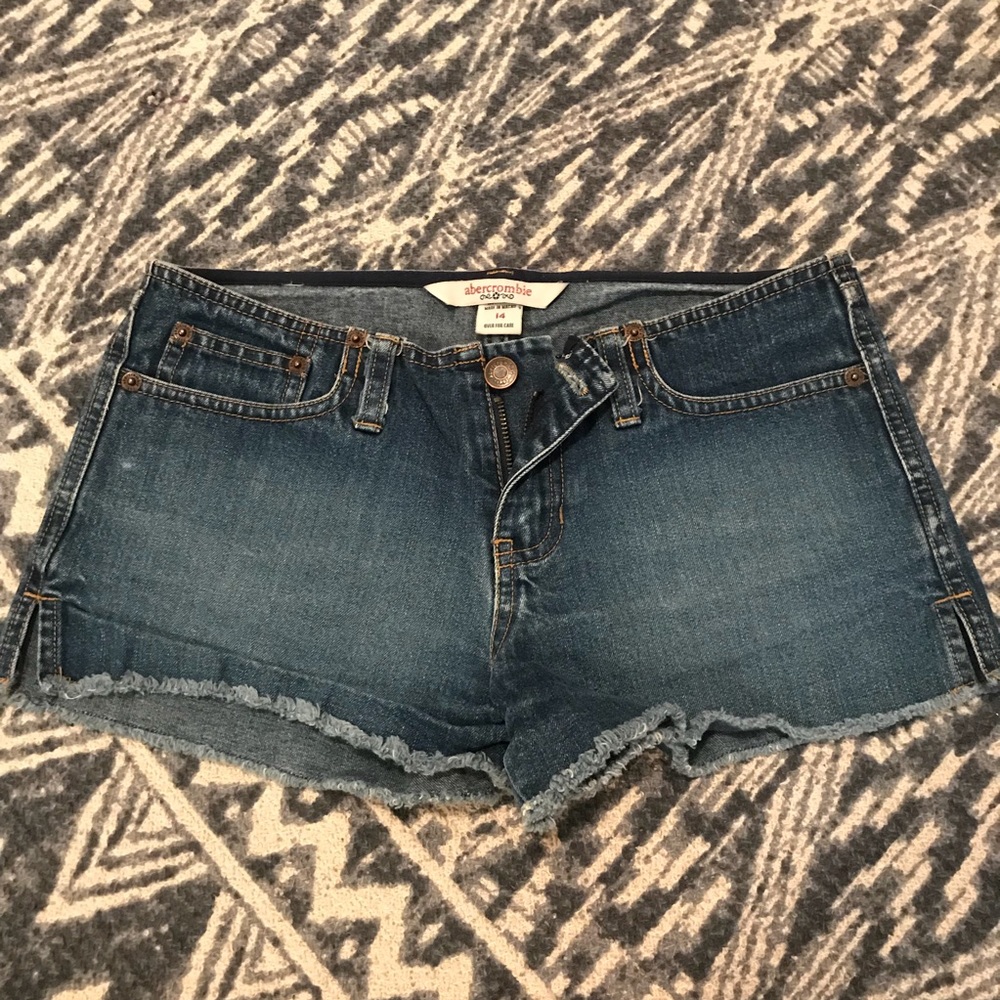 Abercrombie Jean Shorts Kids Size 14